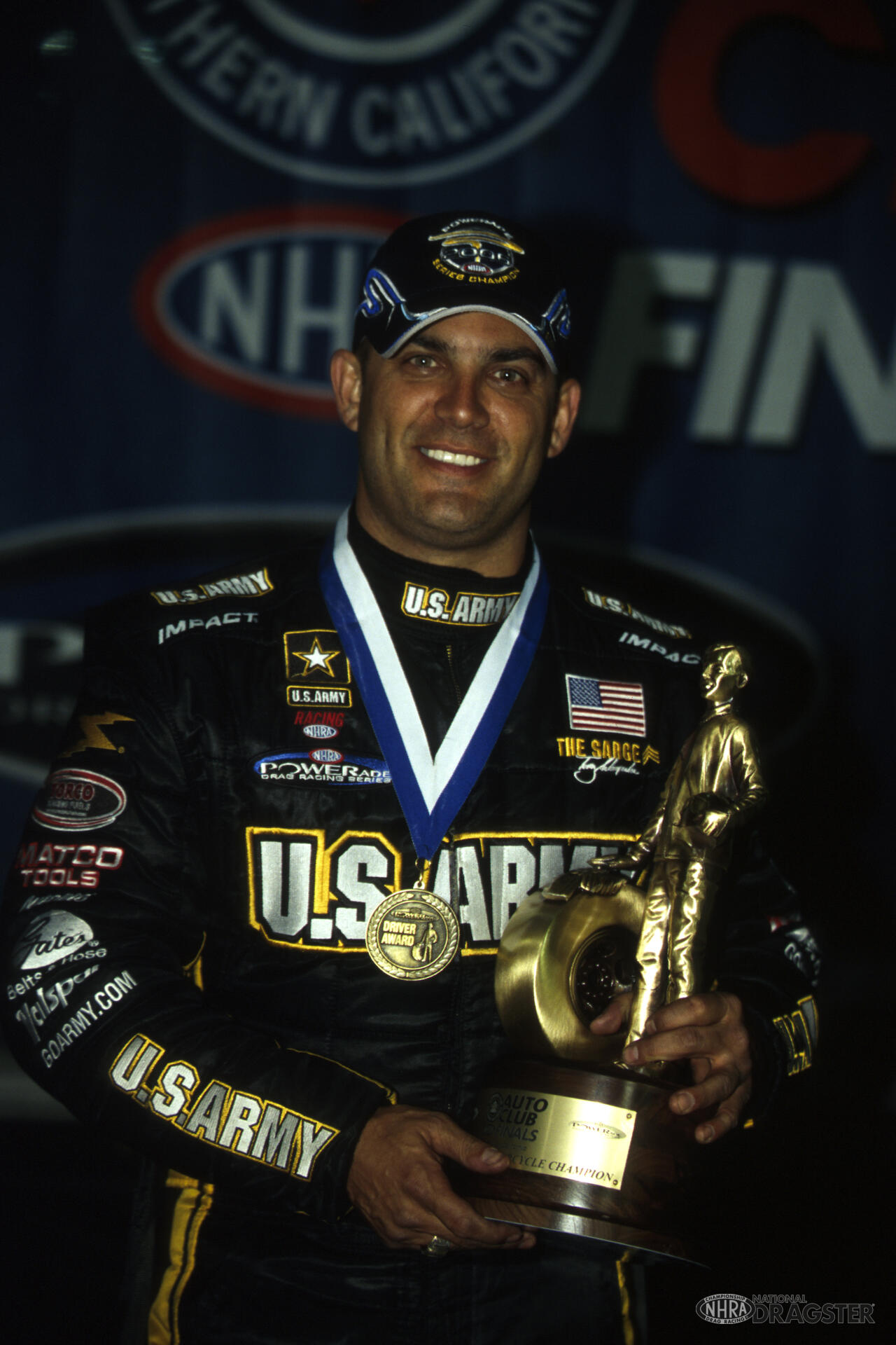 Watch Tony Schumacher make history with his legendary run at the 2006